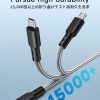 USB ケーブル 【3本セット 3m】 2.4a 急速充電 高速データ転送 断線防止 Xperia GalaxyS7 PS4 Xboxコントローラー edge S6 Note5 AQUOS SH-04H SH-03G など対応 (Micro USB) - 画像 (7)